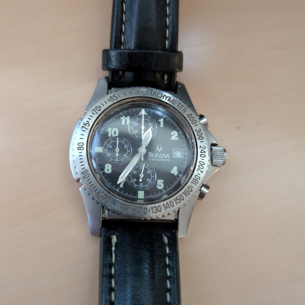 Bulova Millitary-style chronograph
